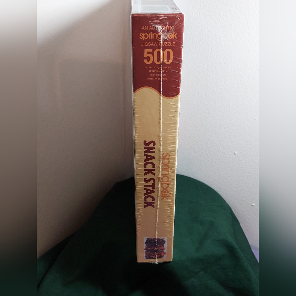 Springbok Snack Stack 500- Piece Jigsaw Puzzle 2004 New/Sealed - Picture 8 of 9